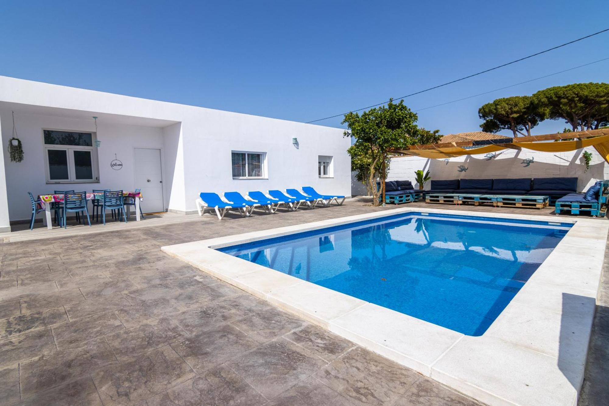 Parisito Sancti Petri Villa Chiclana de la Frontera Buitenkant foto