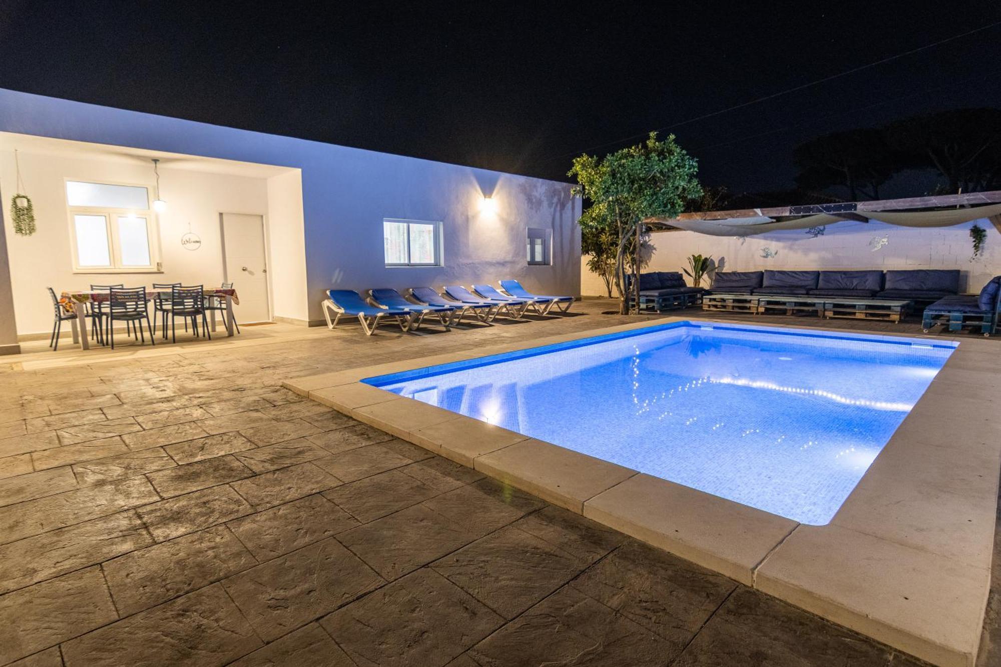 Parisito Sancti Petri Villa Chiclana de la Frontera Buitenkant foto